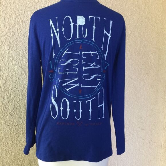 Cherokee T-Shirt Royal Blue L - Picture 1 of 5
